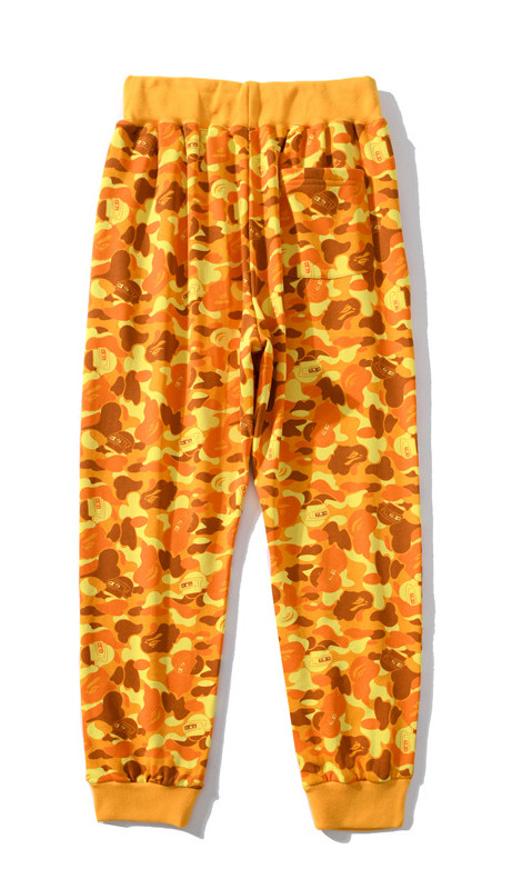 Штаны Bape x PUBG Playerunknown's Battlegrounds Yellow Unisex