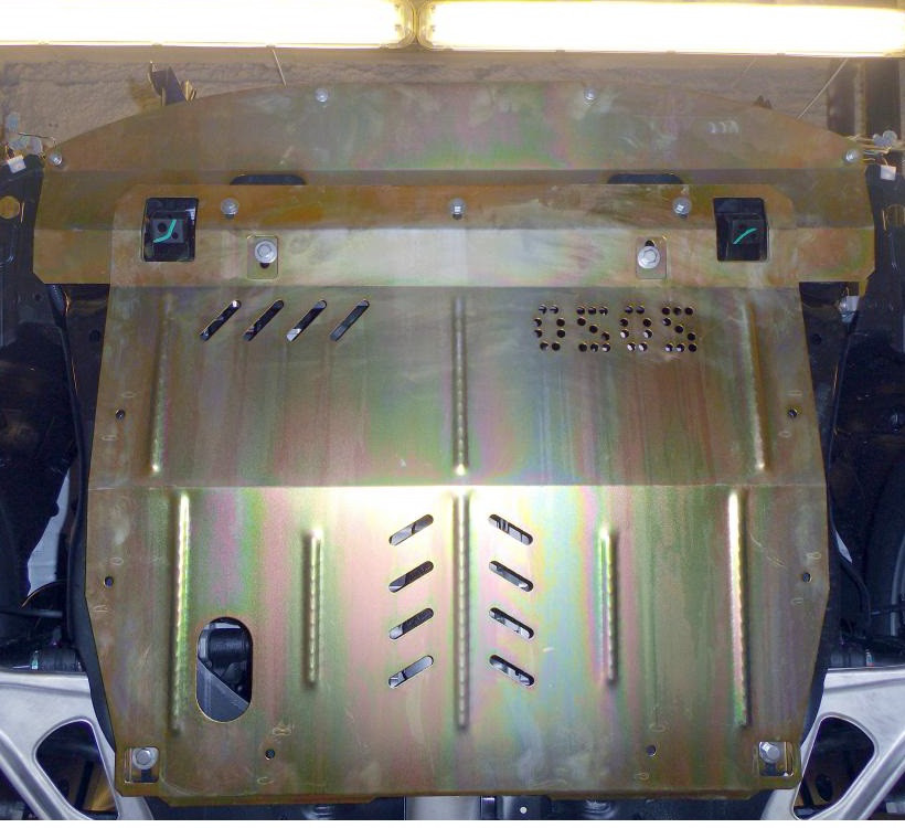 Захист двигуна Nissan Pathfinder R51 (з 2012--) Кольчуга, фото 1