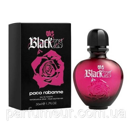 Black XS Pour Femme Paco Rabanne eau de toilette 30 ml