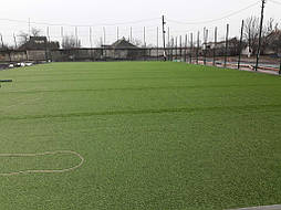 Укладка монофиламентной синтетической травы 924 m2, г. Мерефа, Харьковкая обл. 3