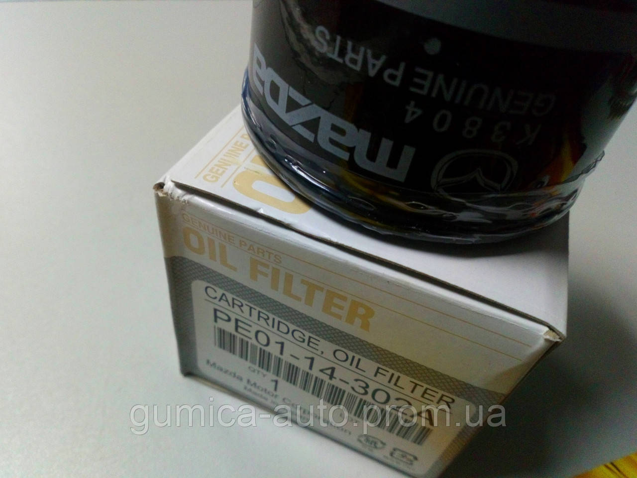Масляный фильтр оригинальный на MAZDA CX-5, 3 (MB), 6 (GJ, GH) - фото 2 - id-p1103933545