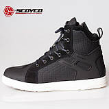 Літні мотоботи  Scoyco MT040Wp  Water proof turing повністю водонепроникна версія, фото 7