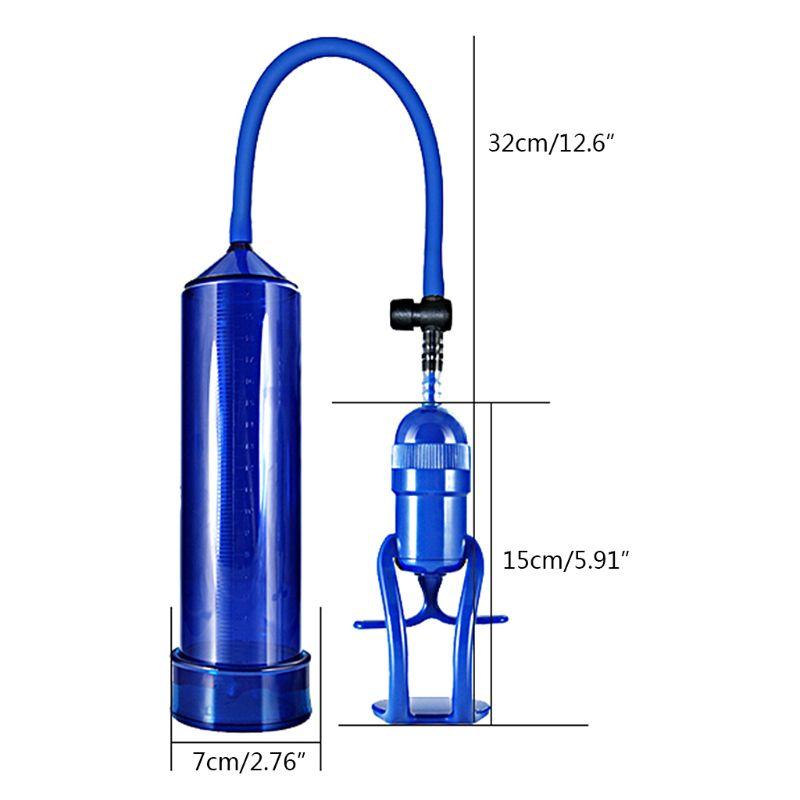 Вакуумний насос для збільшення пеніса, чоловіча помпа - 26 см