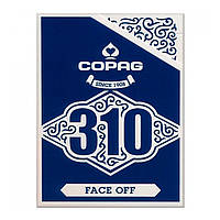 Карты для фокусов Copag 310 Face Off (Синие)