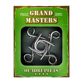 Металева головоломка Grand Master Quadruplets