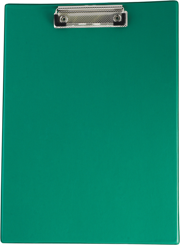 Кліпборд BUROMAX, А4, PVC, зелений
