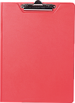 Кліпборд-папка BUROMAX, А4, PVC, червоний