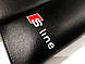 Подушки накладки на ремінь безпеки Audi S-Line чорні, фото 2