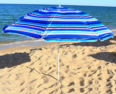 Пляжні парасольки і покривала