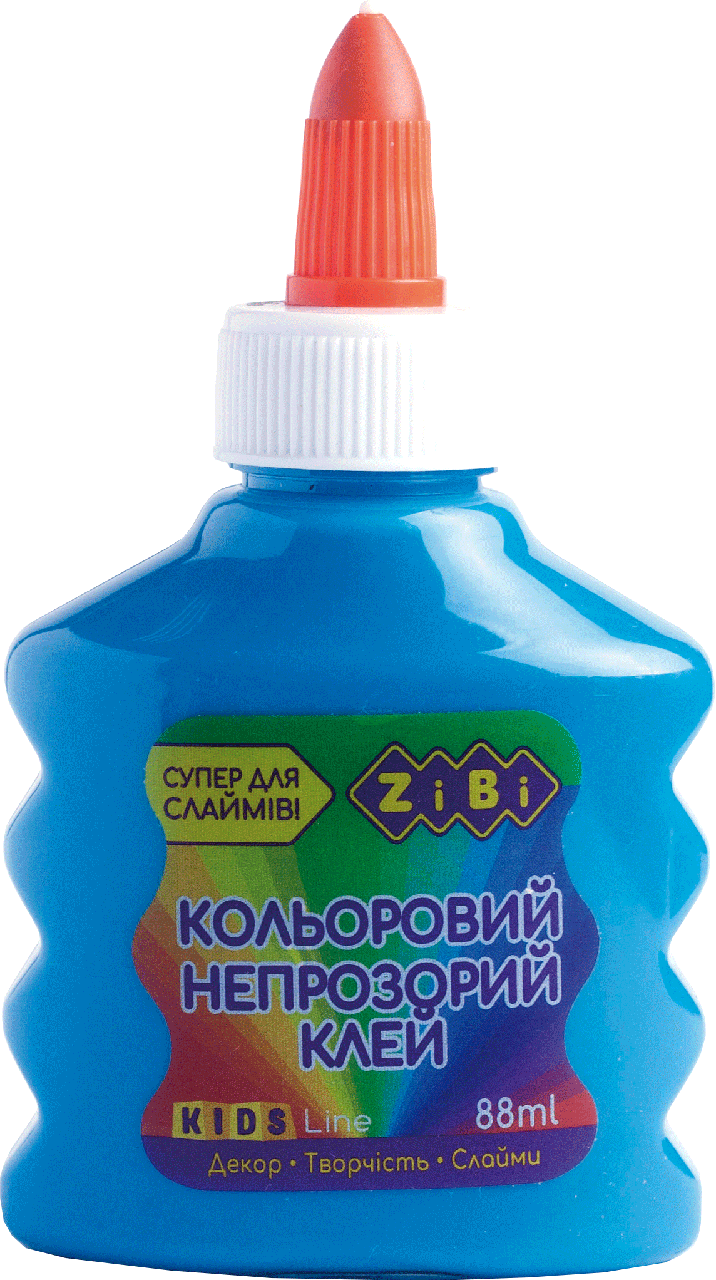 Клей синий непрозрачный на PVA-основе, 88 мл, KIDS Line, цена 45.94 грн ...