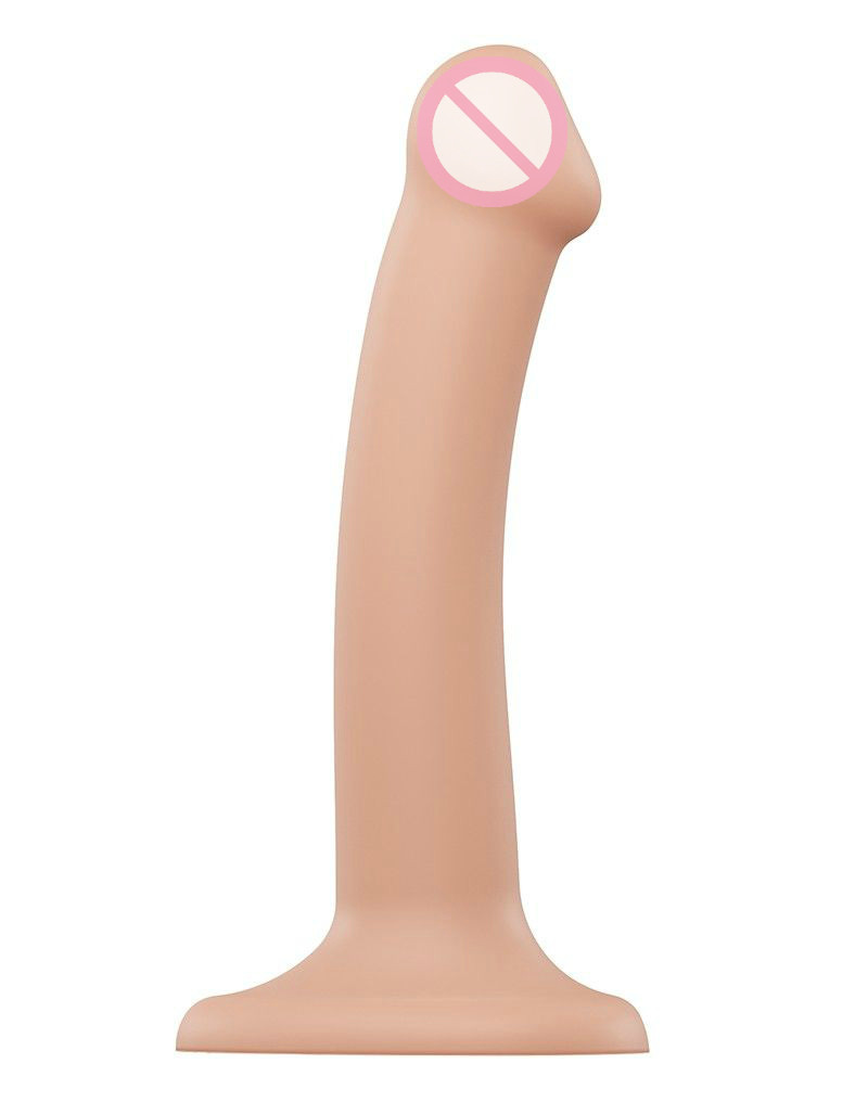 Реалістичний фалоімітатор Strap-On-Me Dual Density Dildo Flesh S