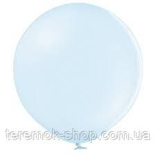 Повітряні кулі блакитні макарун, надувні кульки 30 см 12" BelBal Бельгія набір 5 шт