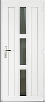 Пластикові міжкімнатні двері білі із замком 4700 грн за м кв