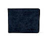 Чоловічий гаманець, класичного стилю м'який baellerry Синій, фото 9
