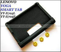 Черный силиконовый чехол бампер для Lenovo Yoga Smart Tab YT-X705L X705F