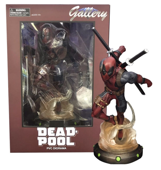 Колекційна фігурка Diamond Select Toys Marvel Gallery Deadpool Марвел Галерея Дедпул 27см WST DР, фото 1