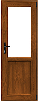 Пластикові міжкімнатні двері ламінація дуб
