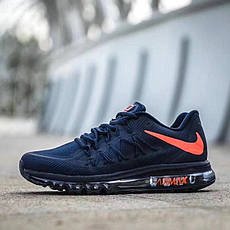 Чоловічі кросівки Nike Air Max 2015,темно сині, фото 2