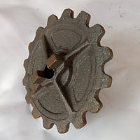 Зірочка СЗГ 00.105-01 (z=16, ланцюг 31,75) між механізмів і в з'єднанні тукових валів СЗ, Астра