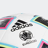 М'яч футбольний полегшений Adidas Uniforia Euro 2020 League J350 FH7357 (розмір 4), фото 4