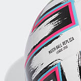 М'яч футбольний полегшений Adidas Uniforia Euro 2020 League J350 FH7357 (розмір 4), фото 5
