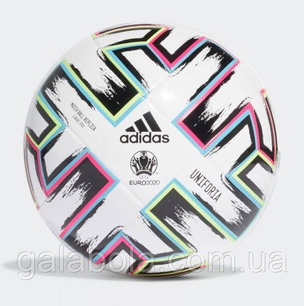 М'яч футбольний полегшений Adidas Uniforia Euro 2020 League J350 FH7357 (розмір 4)