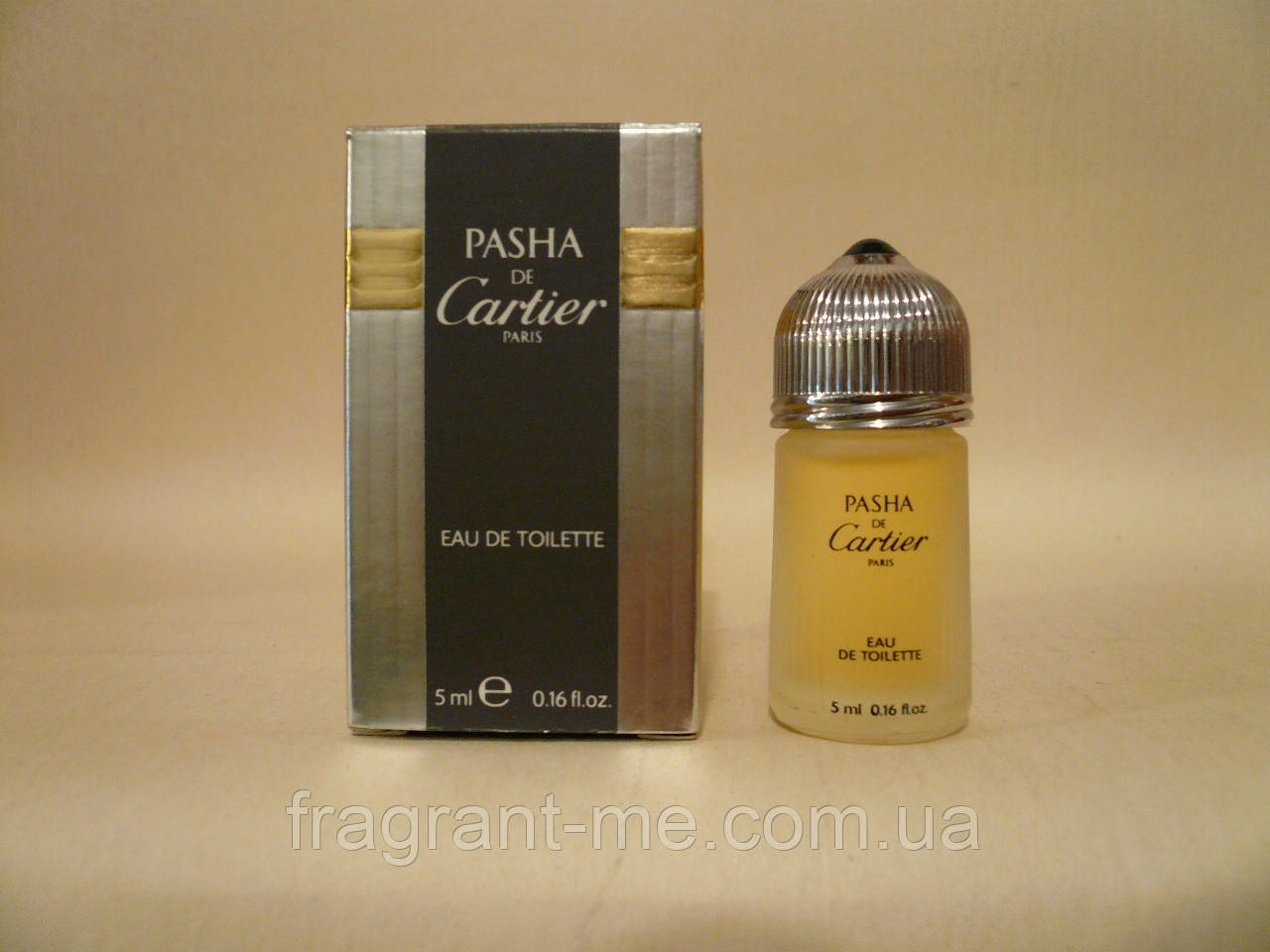 Cartier — Pasha (1992) — Туалетна вода 5 мл (міні) — Вінтаж, перший випуск 1992 року, стара формула аромату