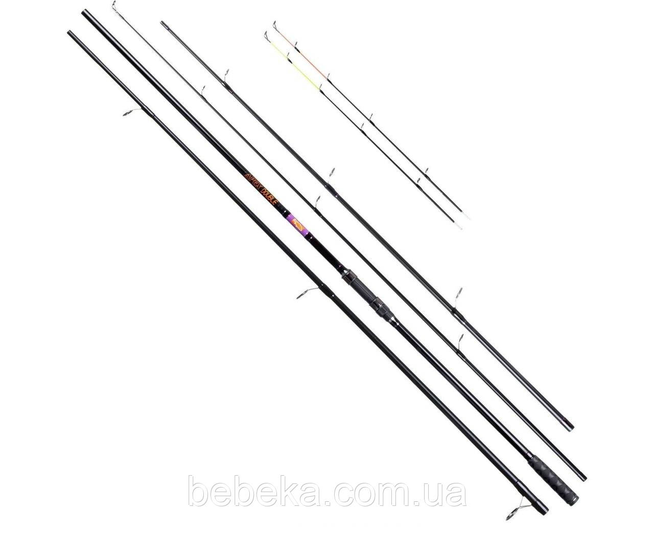 Фідерне вудилище Brain Apex Double 2.70 m 3.0 lb/max 120g (1858.41.91), фото 1