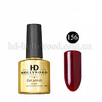 Гель лак 156 Спелая Вишня Плотный HD Hollywood 8 ml