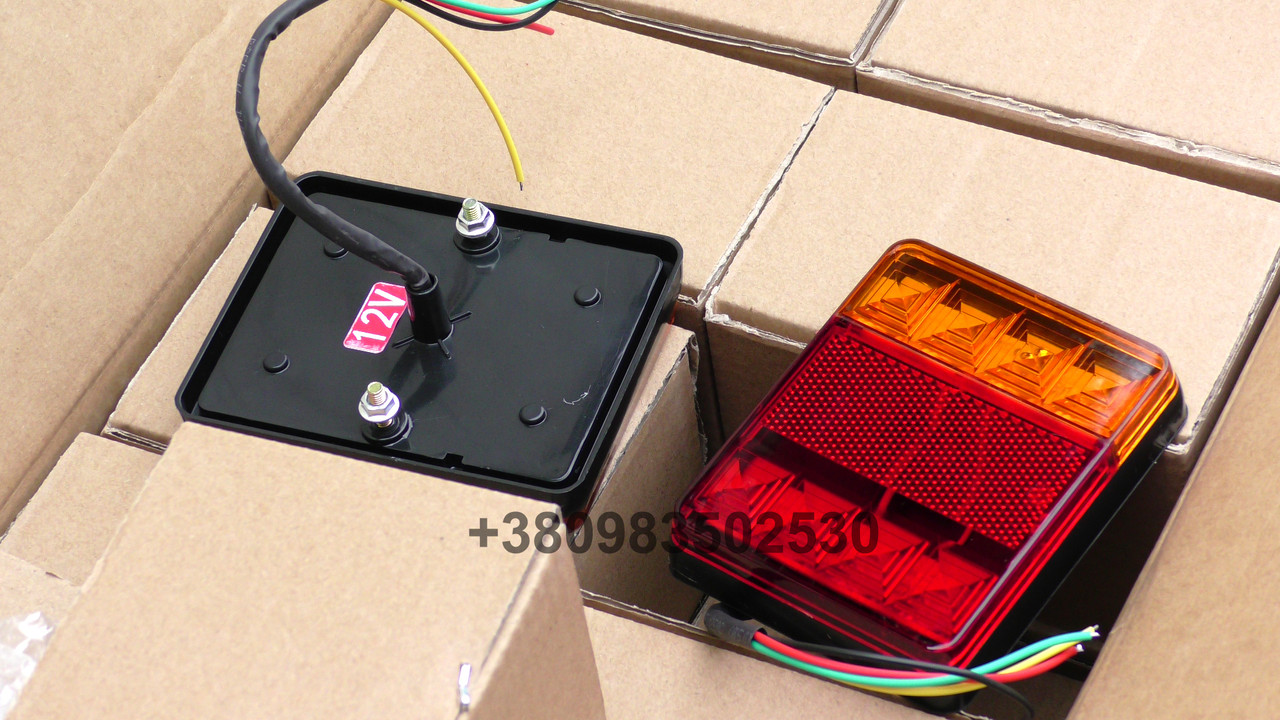 Светодиодные LED стопы фонари на грузовик задние стопы на прицеп ...