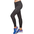 Комплект для занять фітнесом і йогою (лосини та топ) CO-8175 (лайкра, р-р M-L-40-48, чорний), фото 4