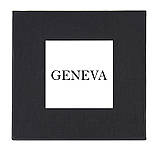 Чорна подарункова коробка Geneva для наручного годинника, фото 3