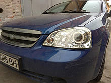 Chevrolet Lacetti - установка биксеноновых линз 