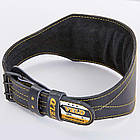 Пояс атлетичний шкіряний VELO VL-8179 (ширина-6in (15 см), р-р M-XXL довжина 110-125 см, з підкладкою для спини), фото 7