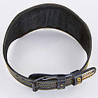 Пояс атлетичний шкіряний VELO VL-8179 (ширина-6in (15 см), р-р M-XXL довжина 110-125 см, з підкладкою для спини), фото 9