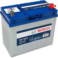 Акумулятор Bosch S4 Silver 6СТ-45 Азія Євро