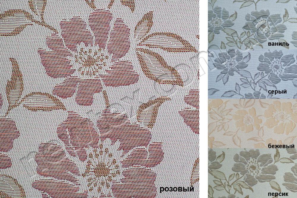 Ролети тканинні відкритого типу Камелія (5 кольорів)