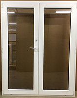 Пластикові міжкімнатні штульпові двері білі