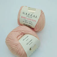 Gazzal Baby Cotton цвет персик 3412