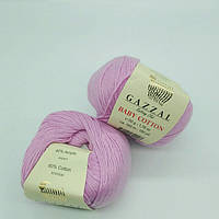 Gazzal Baby Cotton колір орхідея 3422