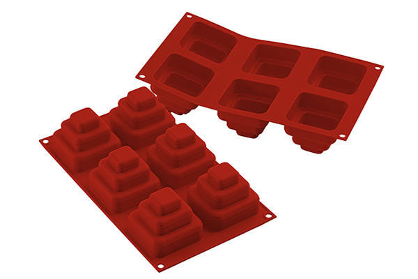 Форма для десерту "Mini Wonder Cake Square" 30х17.5х6см/1020мл силіконова Silikomart