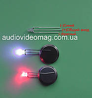 Світлодіод 3V 3 мм з загальним АНОДОМ, двоколірний, червоний і синій