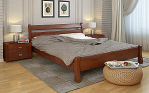 Ліжко дерев'яне двоспальне Венеція ТМ Arbor Drev