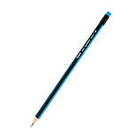 Олівець графітний Axent 9006-A з гумкою, НВ, фото 4