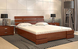 Ліжко дерев'яне двоспальне Далі Люкс ТМ Arbor Drev