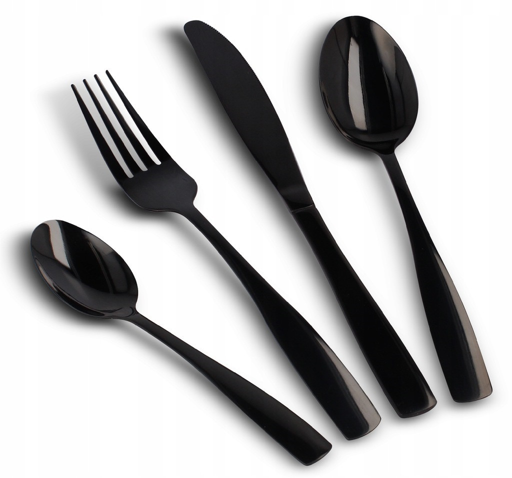 Столовий набір Coock Line STA0587 black 24 предмета