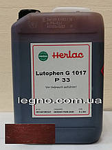 Нітрофарбник (нитробейц, морилка, барвник для дерева) Лютофен Р33 Палісандр 5 л Herlac, Німеччина