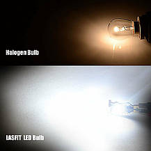 T15 9SMD 2835 CANBUS LED задний ход с обманкой, фото 6