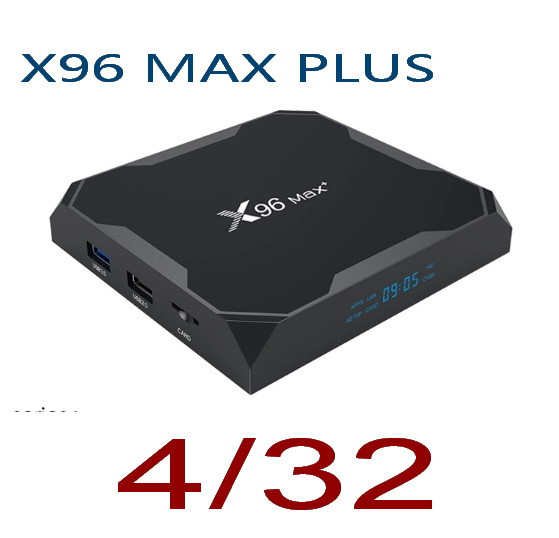 ТБ-приставка X96 Max + MAX Plus (4/32 Gb) 4-ядерна на Android 9.0, фото 1