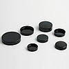 Банку закрутка 10 мл пластикова 15 шт косметична чорна баночка для косметики, фото 8